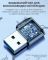 Переходник USB 3.1 на Type-C / OTG адаптер (папа-мама) / PD, 10 Гб/с / Серый