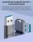 Переходник USB 3.1 на Type-C / OTG адаптер (папа-мама) / PD, 10 Гб/с / Серый
