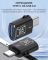 Переходник Type-C на USB 3.0 / OTG адаптер (папа-мама) Серый