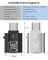 Переходник Type-C на USB 3.0 / OTG адаптер (папа-мама) Серый