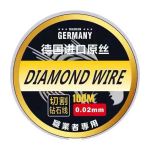 Проволока (струна) Diamond Wire для разделения дисплейных модулей 0.02 мм / 100м