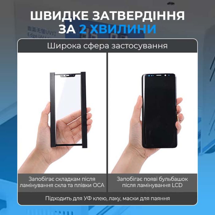 Ультрафіолетова лампа Forward FW-203 iPad Edge для ремонту смартфонів, планшетів, 300Вт