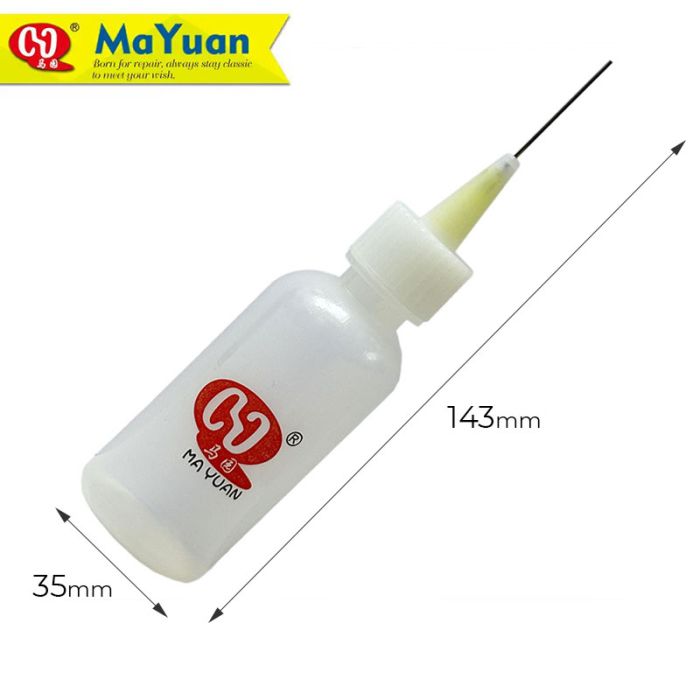 Ємність для флюсу та рідин Mayuan MS-035 з дозатором (50 ml)