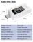 Багатофункціональний USB тестер KOWSI KWS-1902L Type-C / QC3.0 / 4-30V / 8A Білий
