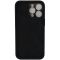 Silicone Case Full Camera для iPhone 13 Pro Black (01)