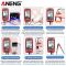 Мультиметр цифровой Aneng SZ01 карманный, True RMS, NCV, автоопределение, фонарик, LCD, 600В, 10A