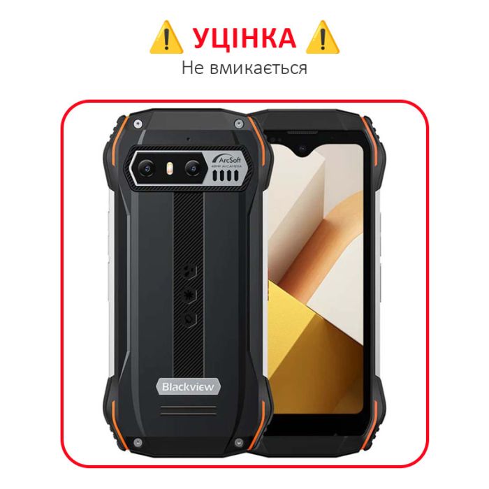 УЦЕНКА! Смартфон Blackview N6000 8/256GB / 4.3'' / 3880 mAh / IP69K Orange (без коробки) - не включается