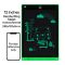 Планшет графічний для малювання, нотаток 12" LCD Writing Pad Green