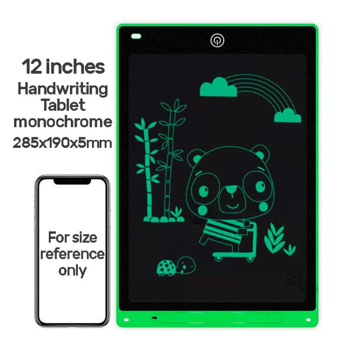 Планшет графічний для малювання, нотаток 12" LCD Writing Pad Green