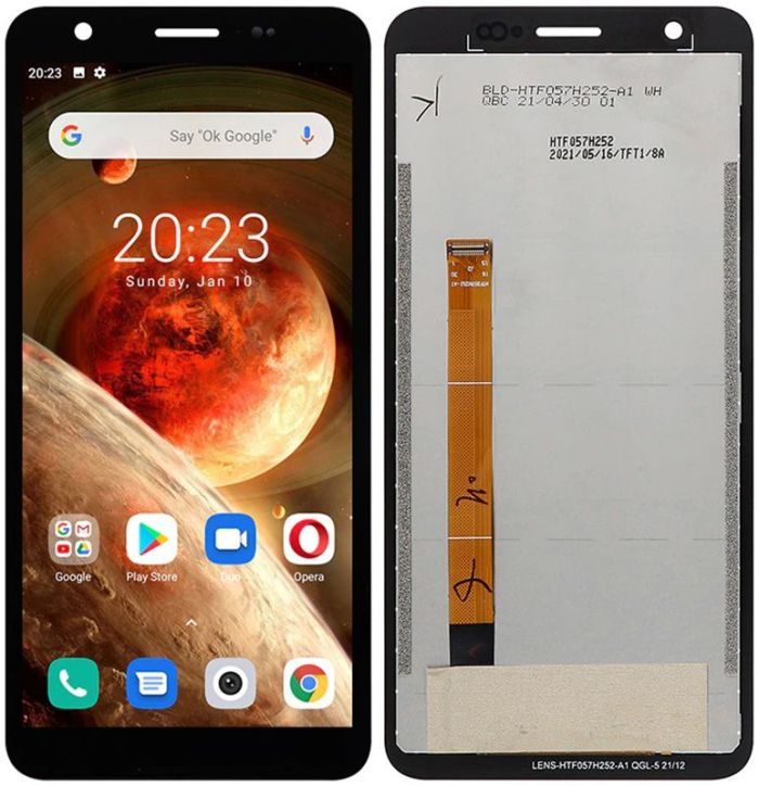 УЦЕНКА! Дисплей + сенсор Blackview BV6600,  BV6600 Pro, BV6600E Black / Воздух - p/n: FPC-Y88724 V01