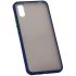 Bumper Matte Case для Vivo V20 SE Navy Blue/Green