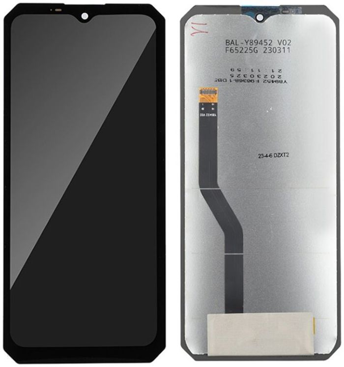 ЗНИЖКА! Дисплей + сенсор Oukitel WP23 / WP23 Pro Black / Смуга на дисплеї - p/n: Y89452 V02