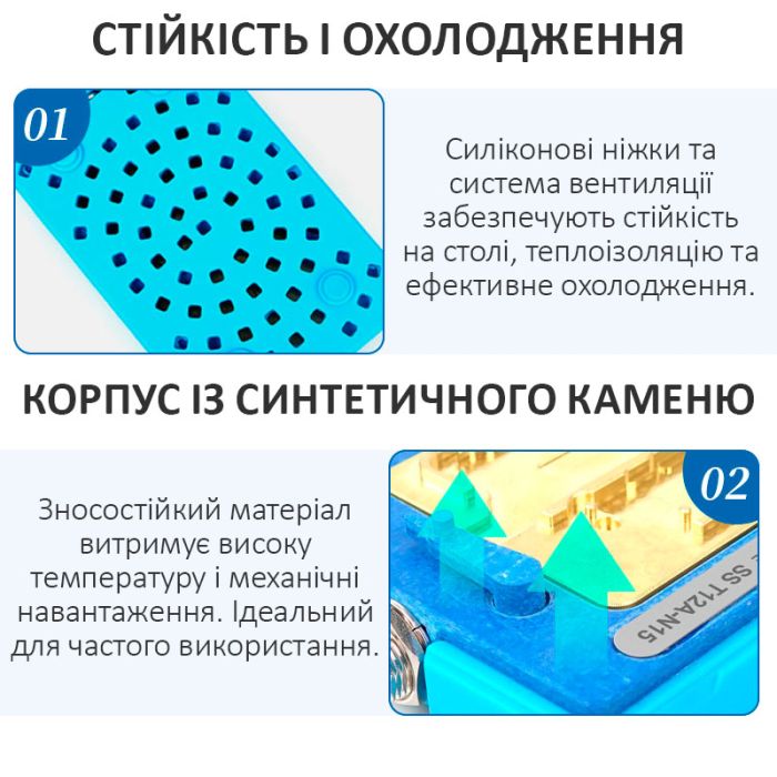 Нижній підігрів Sunshine SS-T12A-N15 для iPhone 15 / 15 Plus / 15 Pro / 15 Pro Max