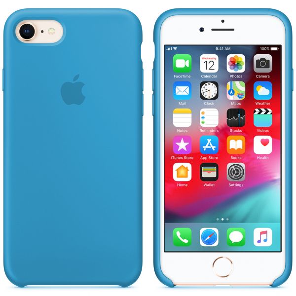 Silicone case for iPhone 7/8 ( 3) blue