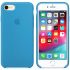 Silicone case for iPhone 7/8 ( 3) blue