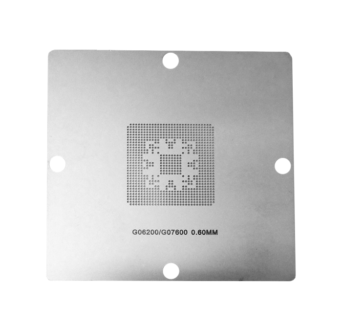Трафарет BGA прямого нагріву G06200/G07600 (0.60 mm) 90 x 90 mm