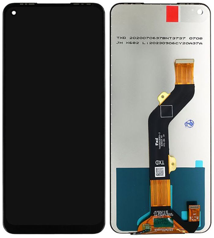 Дисплей + сенсор Tecno Spark 6 (KE7) Black - p/n: TXDI680EBGPX-3-V3