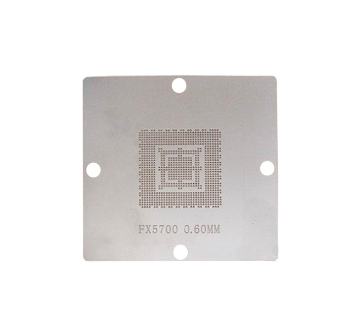 Трафарет BGA прямого нагріву FX 5700 (0.60 mm) 90 x 90 mm