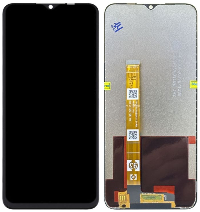 Дисплей + сенсор Realme C12 Black - p/n: FPC-HTF65H113-A0