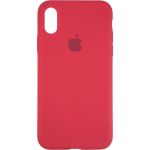 Чохол-накладка Original Full Soft Case для iPhone X/XS Garnet
