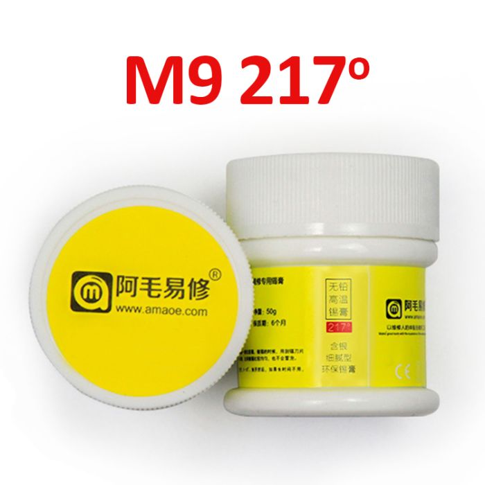 УЦІНКА! Паяльна паста BGA Amaoe M9 217 ° C (50g) / закінчується термін зберігання