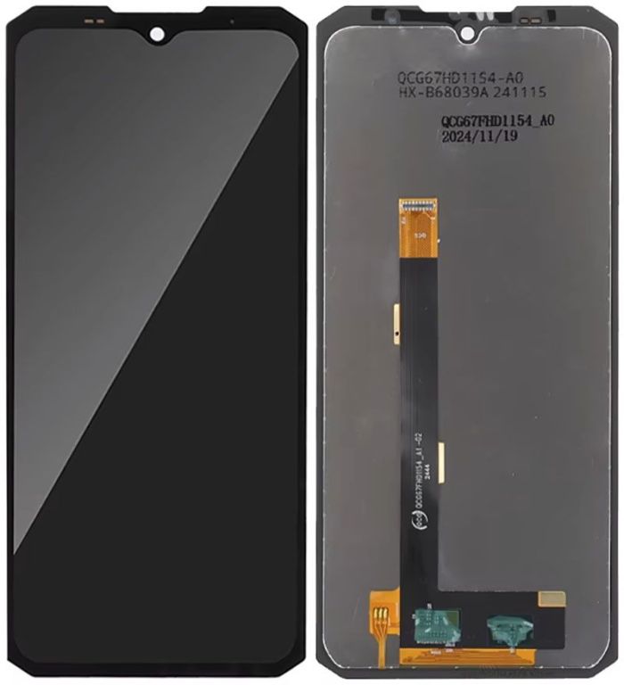 Дисплей + сенсор Doogee S200 Black - p/n: QCG67FHD1154_A2-02