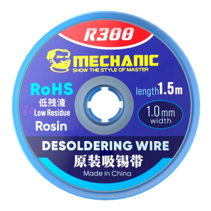 Обплетення для зняття припою Mechanic R300 / довжина 1.5 м / ширина 1.0 мм