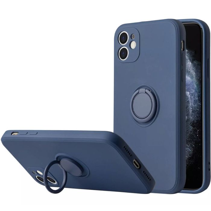 Чехол RING COLOR CASE for iPhone 12 Pro Max Blue