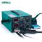 Паяльна станція 2 в 1 YIHUA 852D+SE pump / термофен + паяльник / компресор / 4 насадки / 650 Вт