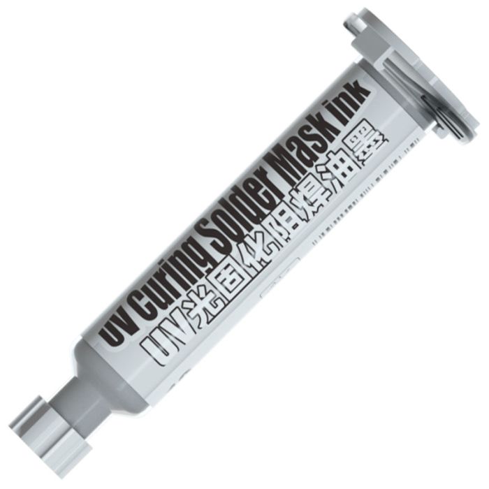 Ультрафіолетовий лак Mechanic UVH900-WY маска для пайки, ремонту плат / 10CC / білий