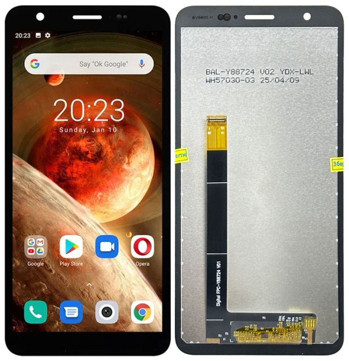 Дисплей + сенсор Blackview BV6600 / BV6600 Pro / BV6600E Black - p/n: FPC-Y88724 V01