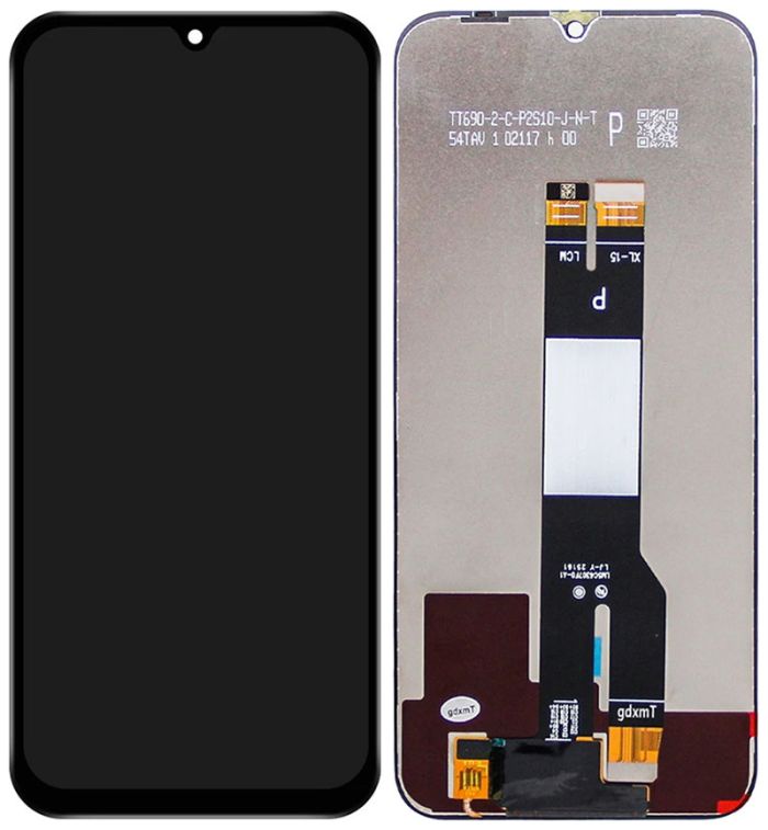 Дисплей + сенсор Xiaomi Redmi 15C 4G / 5G / Poco C85 Black - p/n: FPC-HM069H4A43-A