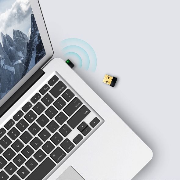 Мережевий адаптер Wi-Fi TP-Link TL-WN725N ультракомпактний 150 Мбіт/с