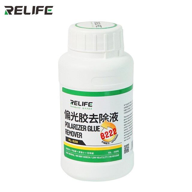 Рідина для очищення поляризованого клею Relife RL-528 (8222) 250 мл