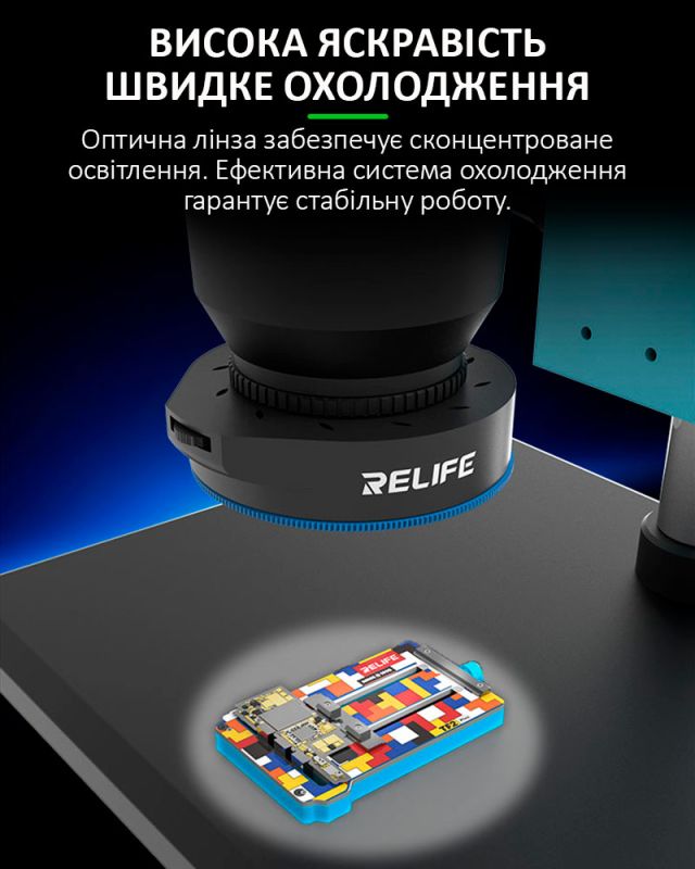 Подсветка для микроскопа RELIFE RL-033E Pro светодиодная / поляризационная / USB 5В / 32 диода