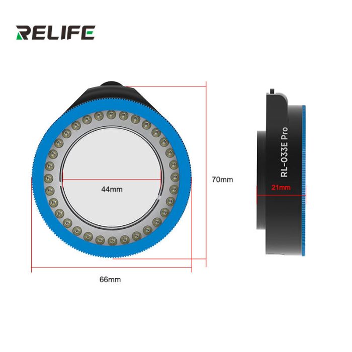 Подсветка для микроскопа RELIFE RL-033E Pro светодиодная / поляризационная / USB 5В / 32 диода