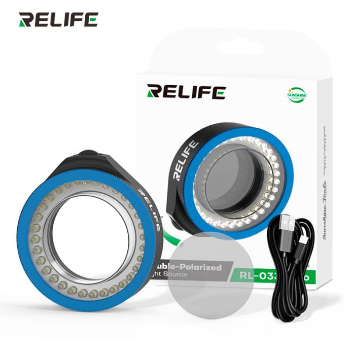 Подсветка для микроскопа RELIFE RL-033E Pro светодиодная / поляризационная / USB 5В / 32 диода