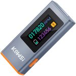 Цифровий лазерний тахометр KOWSI KWS-ZS2508 безконтактний / для вимірювання обертів / 300-200000 об/хв