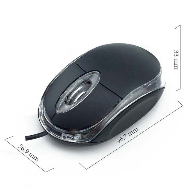 Миша USB JEDEL TB220/KB121 Black