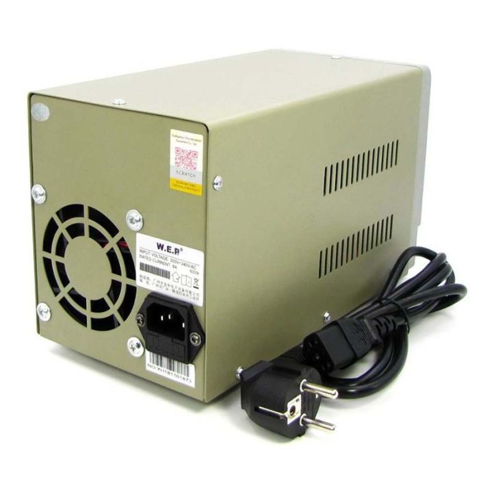 Блок живлення WEP PS-305D-I / трансформаторний / 30V 5A / цифрова індикація