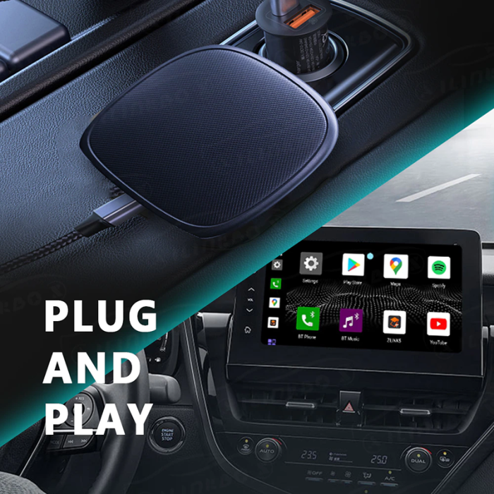 Автомобильный CarPlay Mini Box UX-999 Lite / 32 ГБ / Android 13