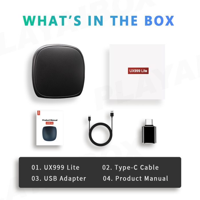 Автомобильный CarPlay Mini Box UX-999 Lite / 32 ГБ / Android 13