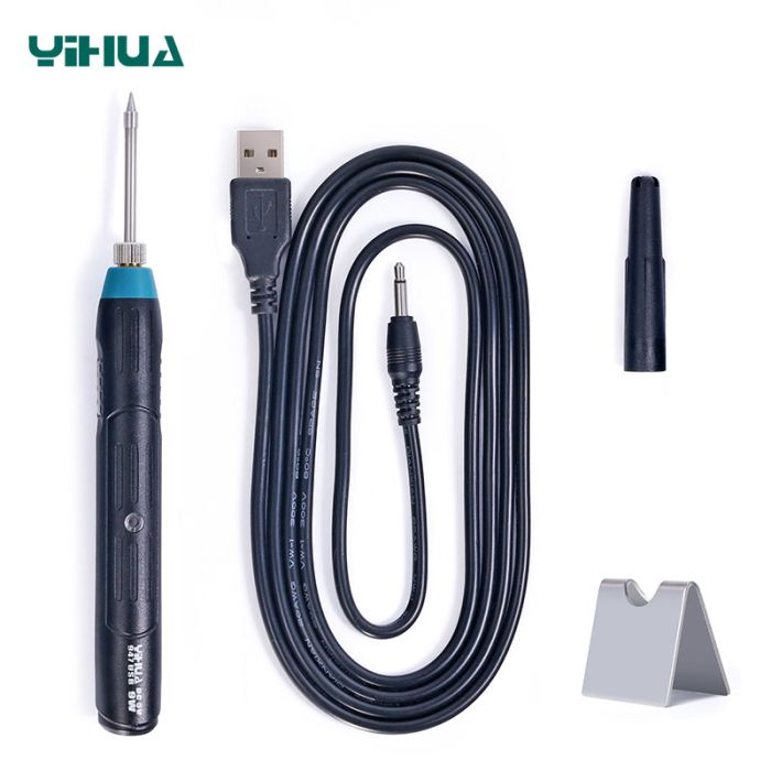 Паяльник YIHUA 947 USB портативний з підставкою 5V, 9W, 500 ° C