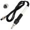 Паяльник Quicko T12 907 / ручка для паяльних станцій 942 / 946 / 951 / 952 / 956 / 4-pin Чорно-білий