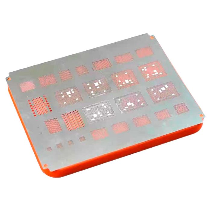 Килимок силіконовий TELIJIA TE-723 для ремонту BGA, реболінгу процесорів, мікросхем, магнітний 100x80мм