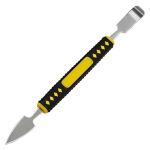 Лопатка TELIJIA TE-655-E двусторонняя, для разборки корпусов, техники, металлическая
