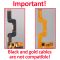 Дисплей + сенсор Doogee S40 Black - p/n: Y88240 V01 (Золотистий шлейф)