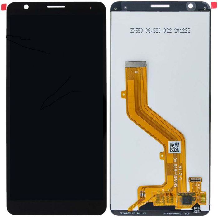 Дисплей + сенсор ZTE Blade A31 Black - p/n: SKI545-B72 V0.1