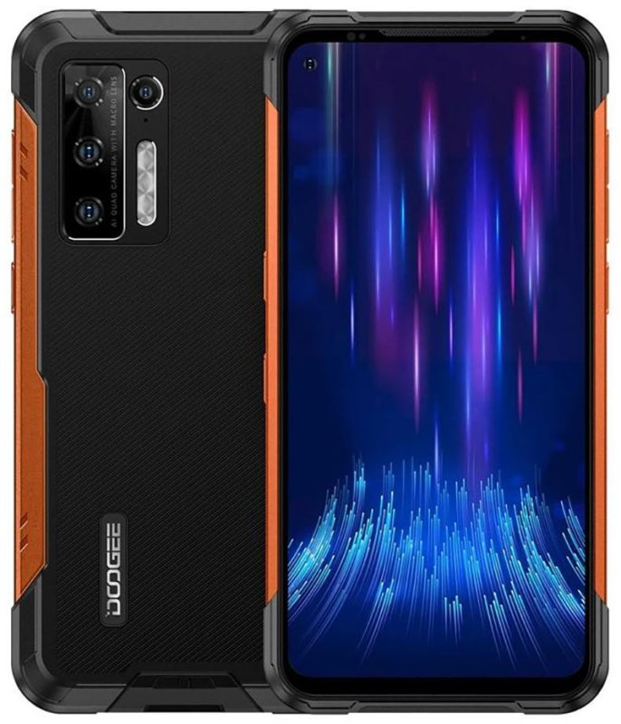 Смартфон Doogee S97 Pro 6.39'' / 8+128Gb / 8500 мАч / 48 + 16Mp / дальномер / IP68 / Orange / Восстановлен