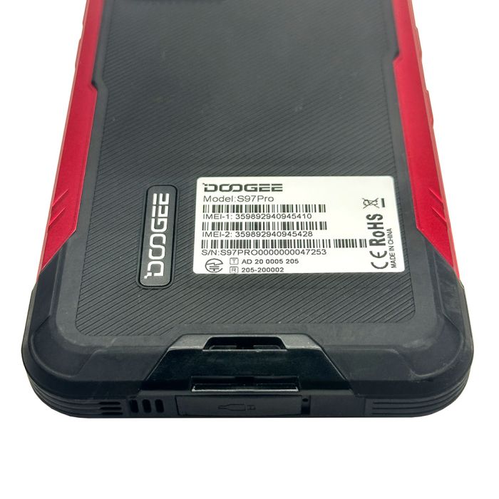Смартфон Doogee S97 Pro 6.39'' / 8+128Gb / 8500 мАч / 48 + 16Mp / дальномер / IP68 / Red / Восстановлен